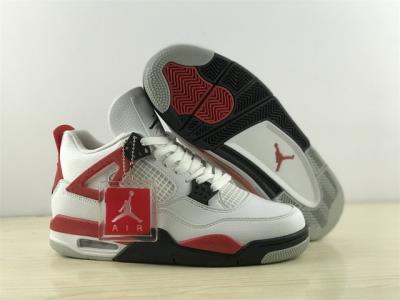 wholesale quality air jordan 4 “red cement”